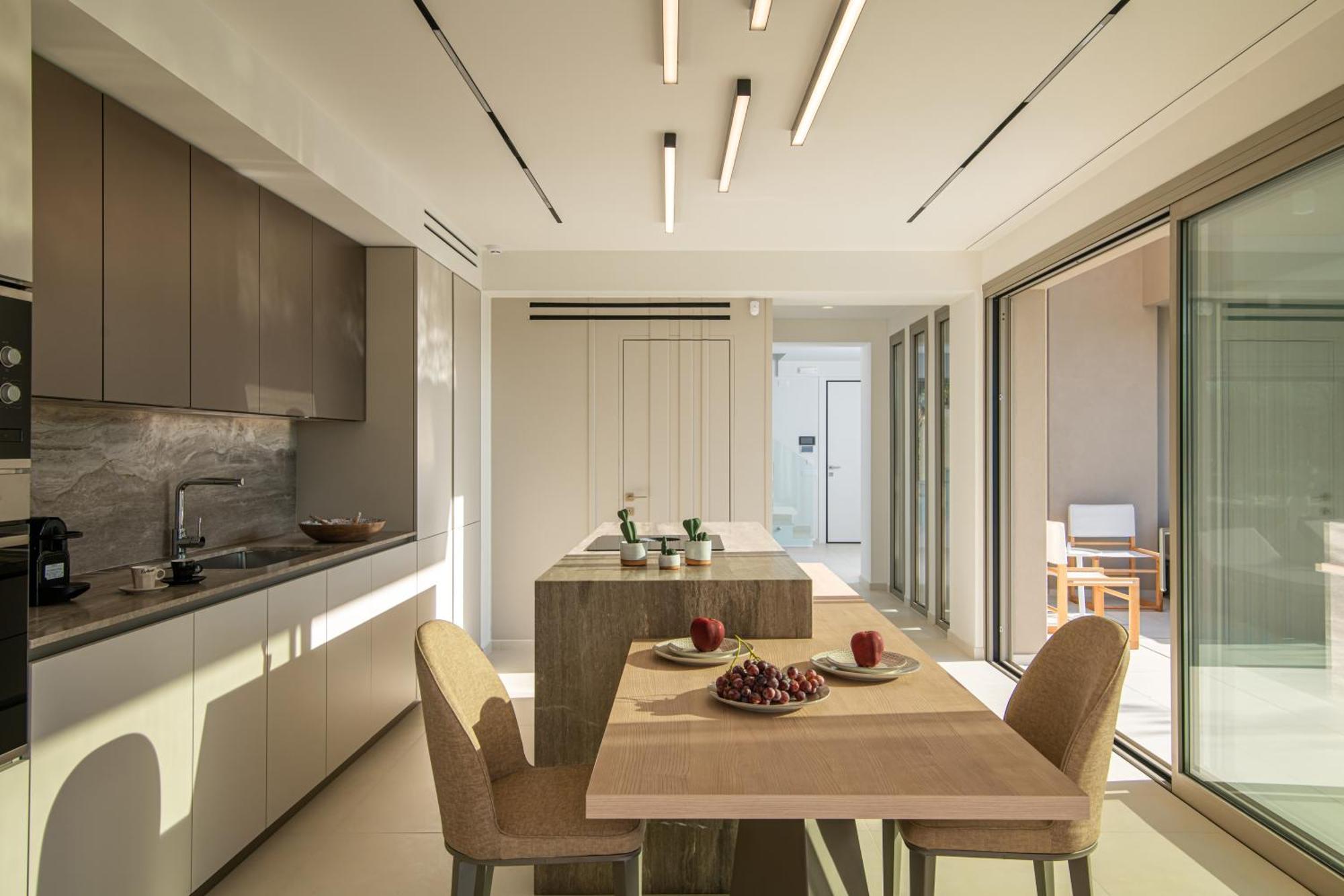 Beachfront Villa Edem Dedicated Beach Space - Heated Pool Άγιος Νικόλαος Εξωτερικό φωτογραφία