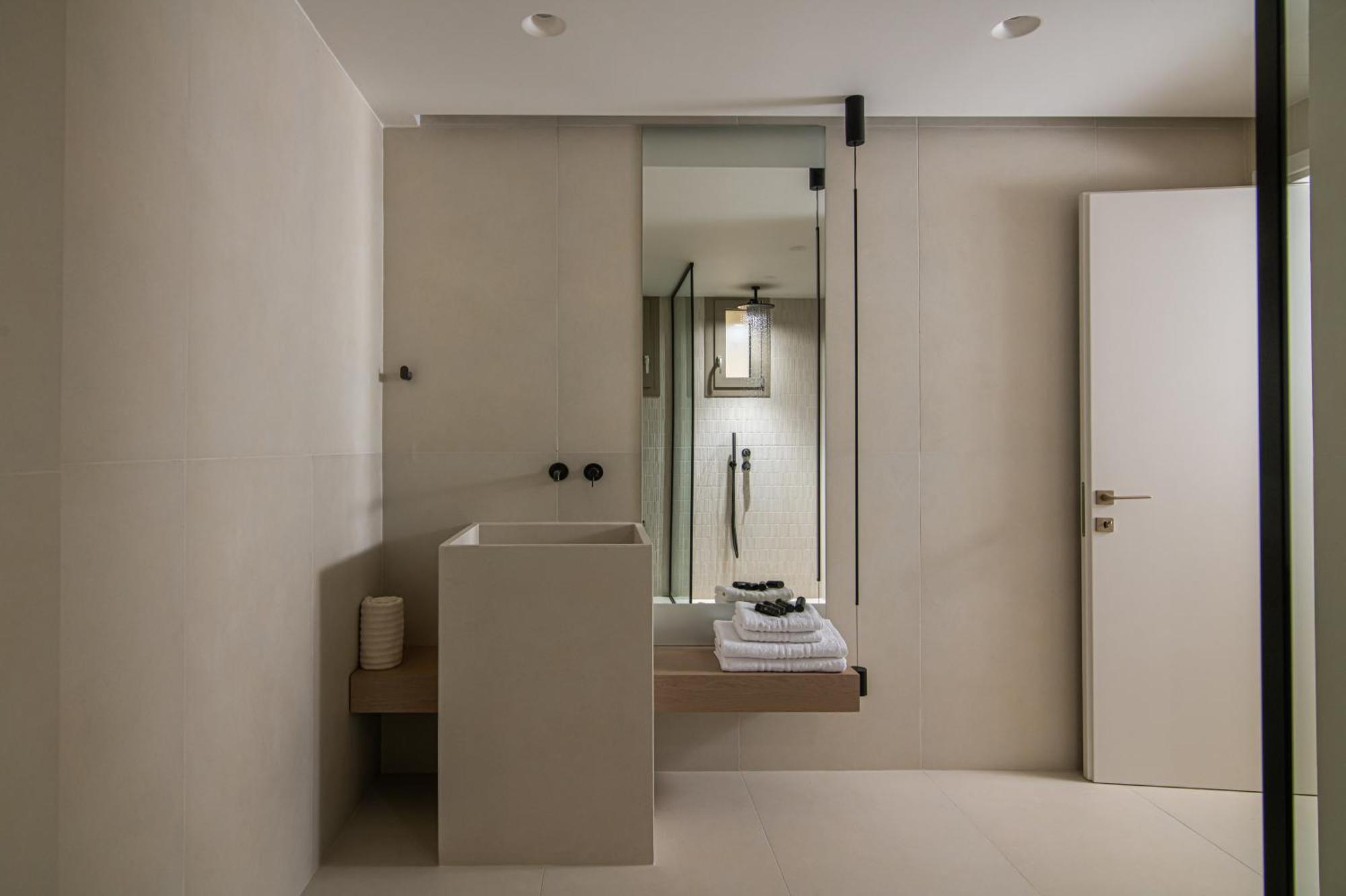 Beachfront Villa Edem Dedicated Beach Space - Heated Pool Άγιος Νικόλαος Εξωτερικό φωτογραφία