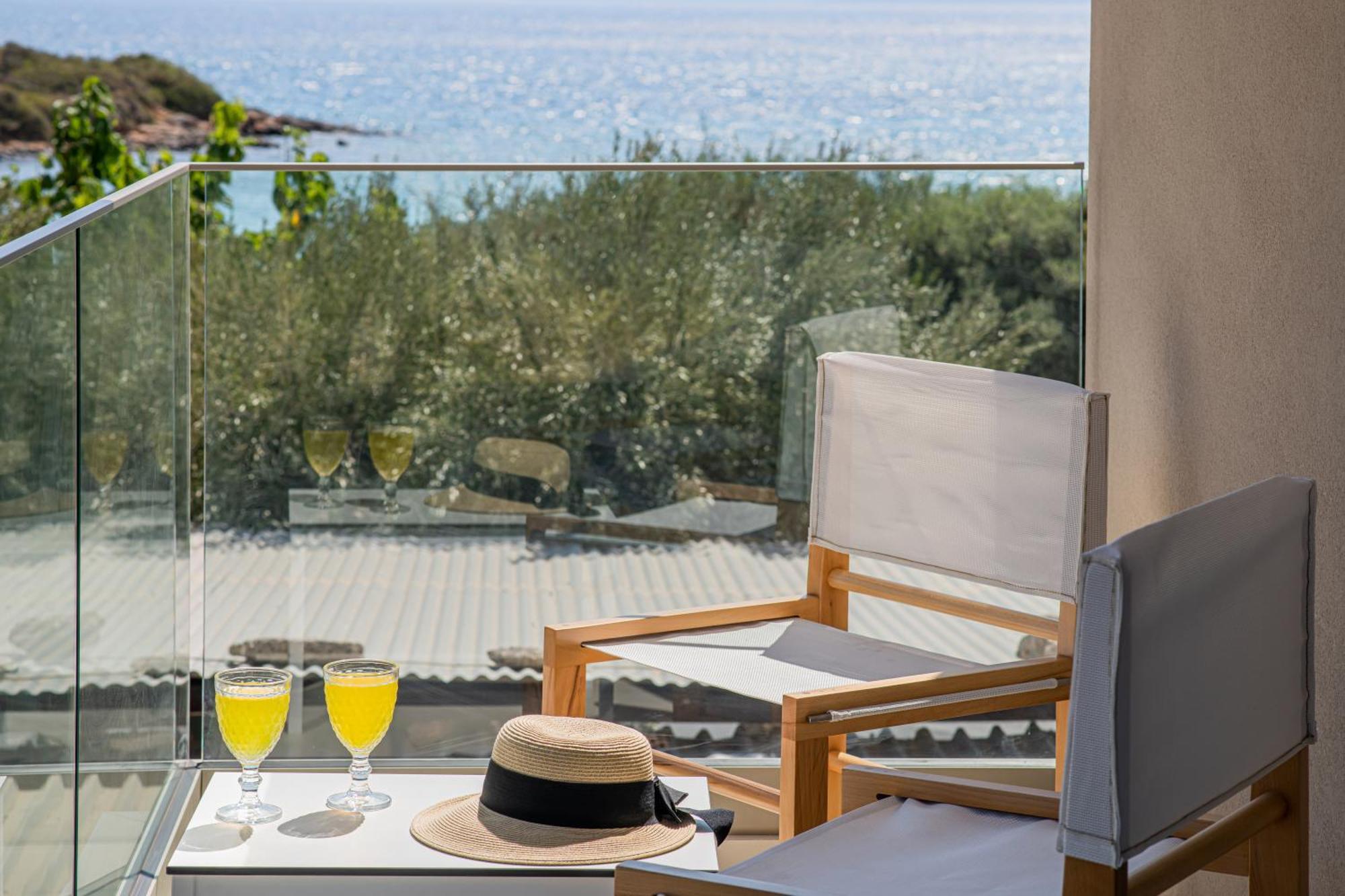 Beachfront Villa Edem Dedicated Beach Space - Heated Pool Άγιος Νικόλαος Εξωτερικό φωτογραφία