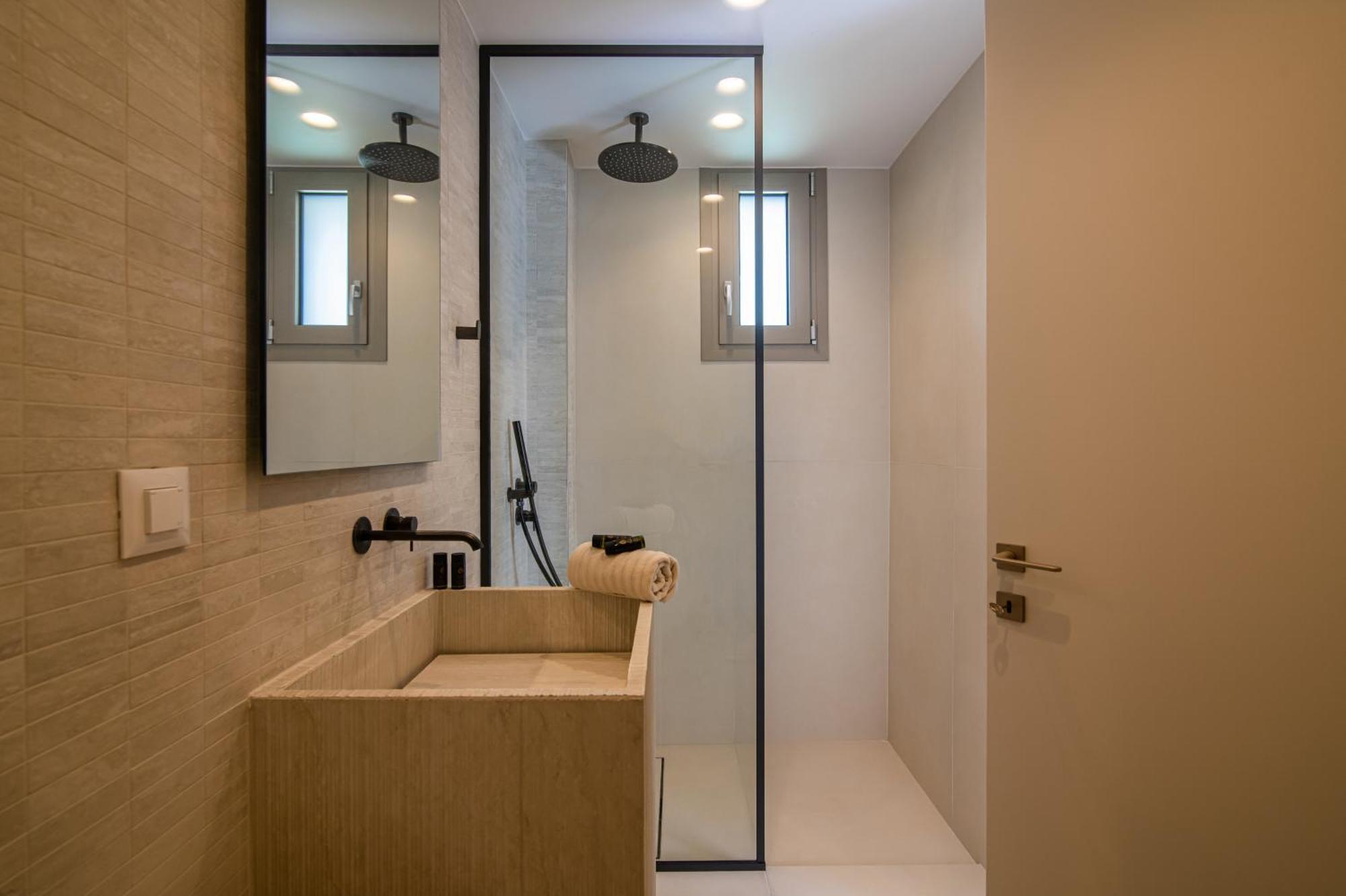 Beachfront Villa Edem Dedicated Beach Space - Heated Pool Άγιος Νικόλαος Εξωτερικό φωτογραφία