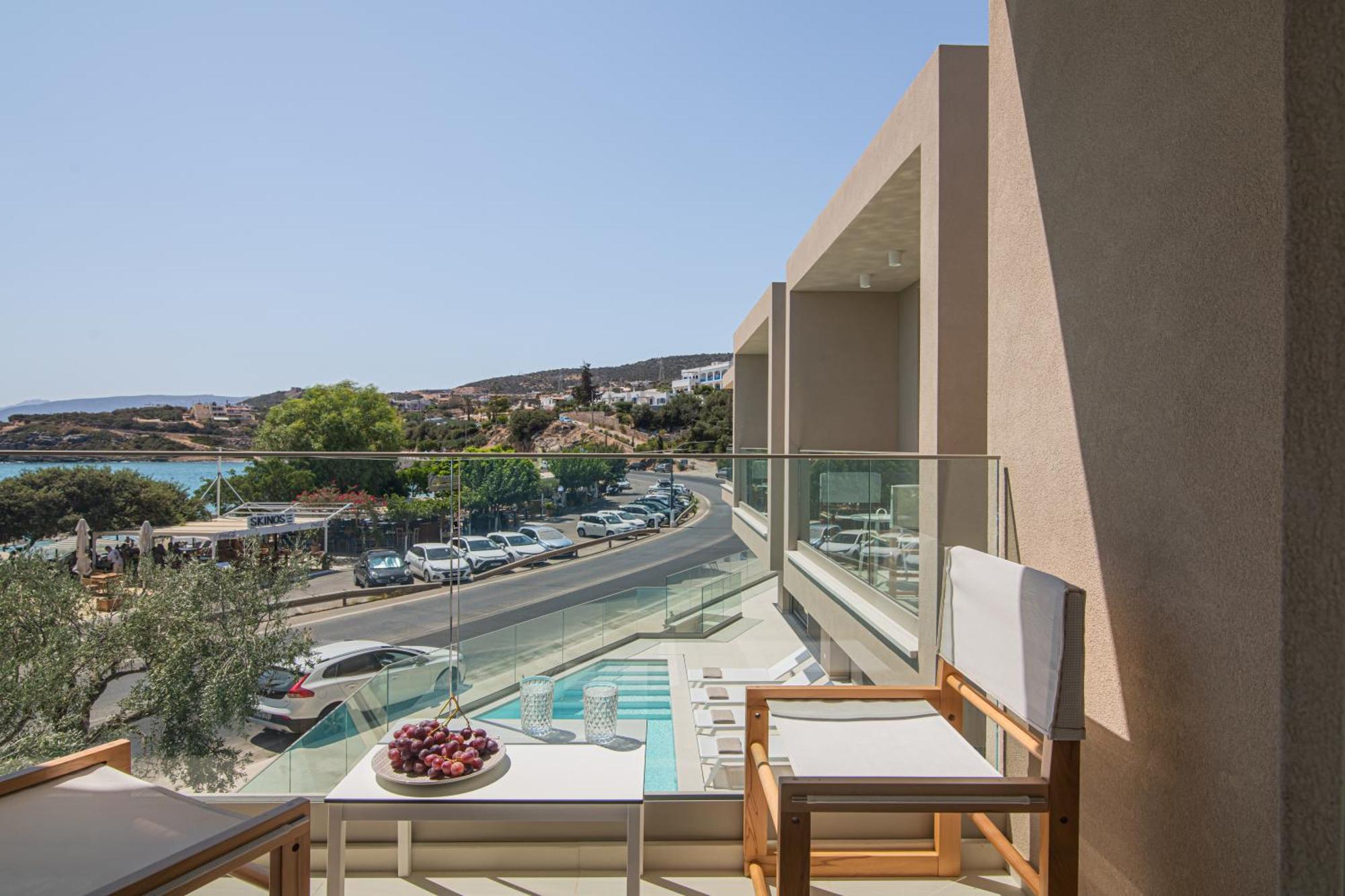 Beachfront Villa Edem Dedicated Beach Space - Heated Pool Άγιος Νικόλαος Εξωτερικό φωτογραφία