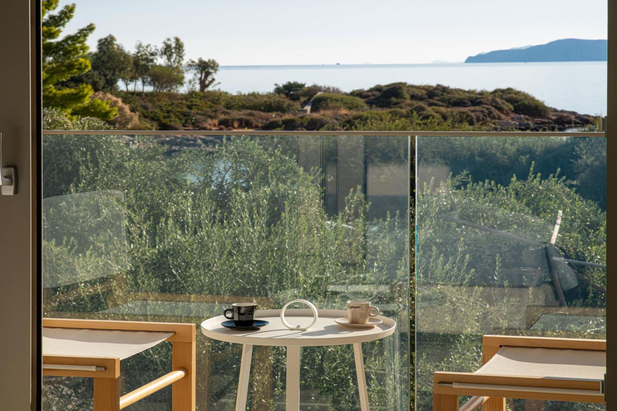 Beachfront Villa Edem Dedicated Beach Space - Heated Pool Άγιος Νικόλαος Εξωτερικό φωτογραφία